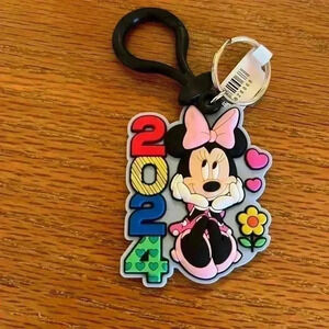 Walt Disney World Minnie Mouse 2024 keychain